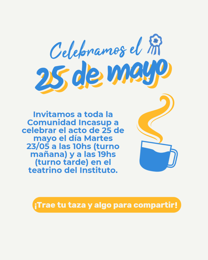 invitacion 25 de mayo